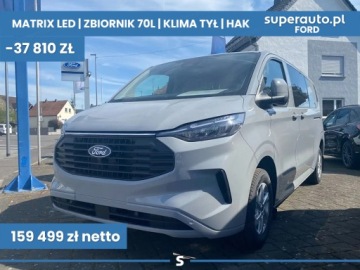 Ford Transit Custom II Van L1 2.0 EcoBlue  150KM 2025 Transit Custom Kombi M1 L2H1 Limited 320 2.0 150KM
