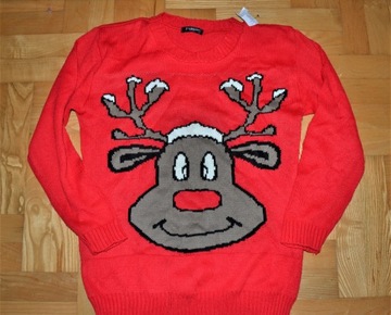 365^ Świąteczny sweter Renifer S