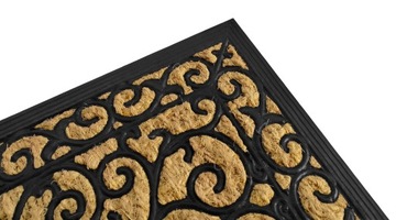 МАССИВНЫЙ ВХОДНОЙ КОВРИК ДЛЯ ОБУВИ ПОД ДВЕРЬЮ, КОКОС, ТОЛСТЫЙ