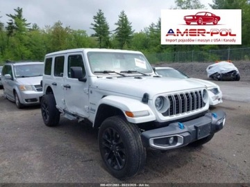 Jeep Wrangler IV 2024 Jeep Wrangler SAHARA 4XE, 2024r., 4x4, 2.0L 2.0 Hybryda 375KM