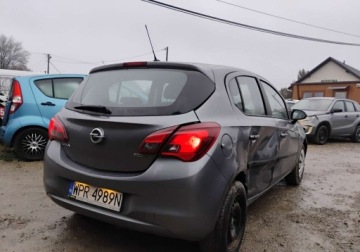 Opel Corsa E Hatchback 3d 1.4 Twinport 90KM 2018 Opel Corsa 2018r, SALON POLSKA. Uszkodzony. Poobijany. Jezdzi. 1.4 90KM, zdjęcie 2