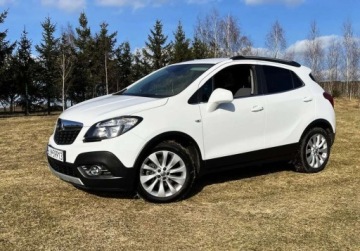 Opel Mokka I SUV 1.6 CDTI Ecotec 136KM 2016 Opel Mokka AUTOMAT nowe opony, ledy, klimatronik dwie strefy, 1.6 Diesel