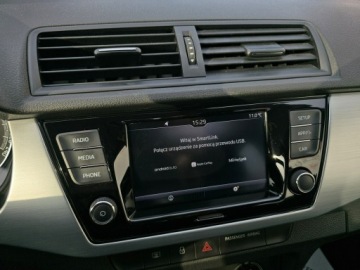 Skoda Fabia III Kombi Facelifting 1.0 TSI 95KM 2021 Skoda Fabia AMBITION 1.0 TSI 95KM Salon Polska Serwis Zamiana FV 23%, zdjęcie 17