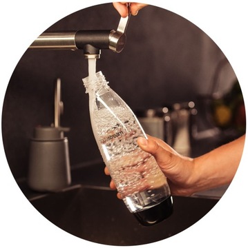 Бутылки для посудомоечной машины SodaStream Fuse 2x1 л, черные