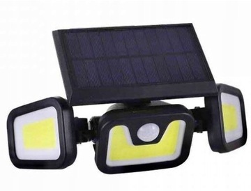 Lampa solarna z czujnikiem ruchu zmierzchu 100 cob