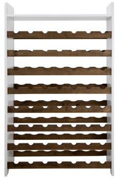 Дубовая винная полка, деревянная винная полка, полка для бутылок 56бут ДУБ