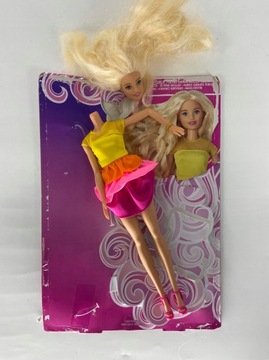 BARBIE LALKA STYLOWE LOKI FRYZURY MATTEL OUTLET