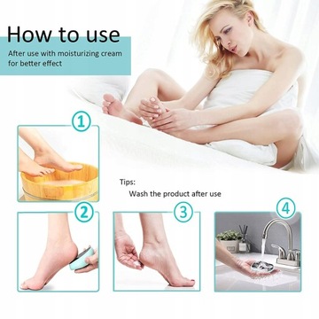 Нано-стеклянная пилка для удаления мозолей на ногах, твердая мертвая