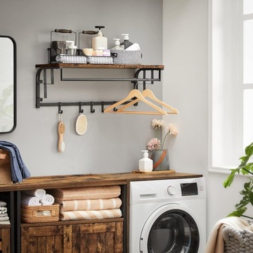 Wieszak ścienny wisząca półka LOFT