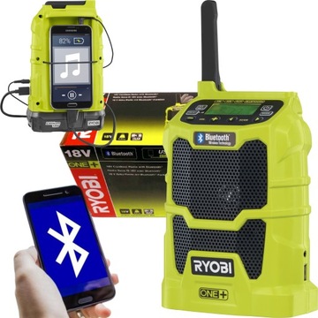 АККУМУЛЯТОР BLUETOOTH РАДИО R18R-0 18 В RYOBI