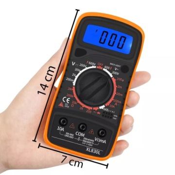 ТОКОМЕТР ЖК-МУЛЬТИМЕТР ЦИФРОВОЙ УНИВЕРСАЛЬНЫЙ ПРОФЕССИОНАЛЬНЫЙ С ПОДСВЕТКОЙ