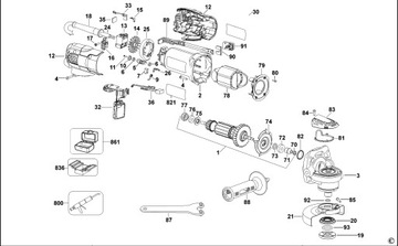DEWALT 642968-00 ЭЛЕКТРОННЫЙ МОДУЛЬ ДЛЯ D28136