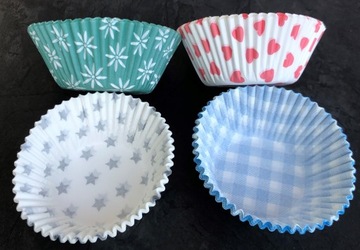 БУМАЖНЫЕ МАФФИНЫ ПЕЧЕНЬЕ В стаканчиках для печенья 100 шт Oldman БУМАЖНЫЕ стаканчики 7см