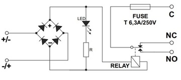 Релейный модуль пульсара AWZ-514