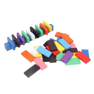 Набор деревянных строительных блоков из 300 штук домино