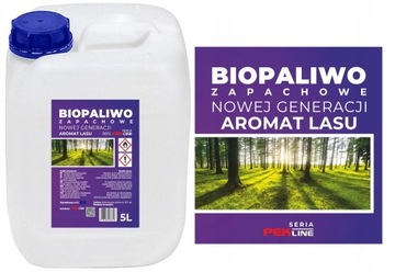 BIOETANOL BIOPALIWO BIO PALIWO ZAPACHOWE BIOKOMINEK AROMAT LASU LAS 5L