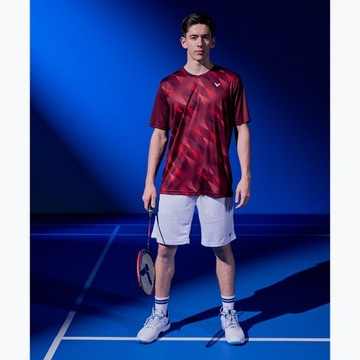 VICTOR T-43102 D красная футболка L