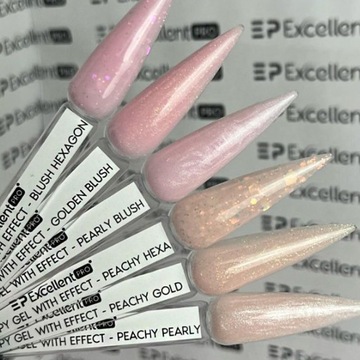 Строительный гель с частицами Excellent PRO Тиксо-гель с эффектом 15г MIX