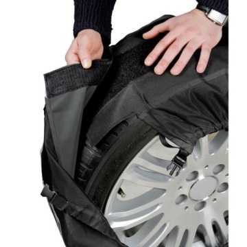 Комплект из 4 колесных покрышек De-Luxe размером 73 x 35 см (13–19 дюймов).