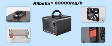 Генератор озона Озонатор 60 г/ч 60000 мг Промышленный таймер для дома в автомобиле