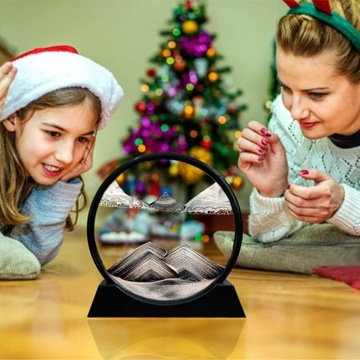 ВРАЩАЮЩИЕСЯ ПЕСОЧНЫЕ ЧАСЫ КРАСИВЫЕ ЧАСЫ ПЕСОЧНЫЕ УКРАШЕНИЯ 7 ДЮЙМОВ