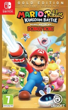MARIO + RABBIDS KINGDOM BATTLE / EDYCJA GOLD EDITION / GRA NINTENDO SWITCH