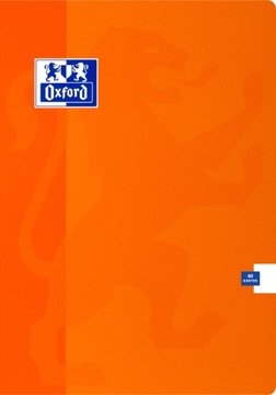 Zeszyt OXFORD A4 60k CZYSTY GŁADKI ESSE