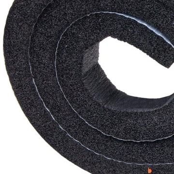 САМОКЛЕЯЩАЯСЯ ПРОКЛАДКА для ДВЕРЕЙ, ОКОН, ВОРОТ, РЕЗИНЫ, ПЕНЫ, 13 мм, 1 м