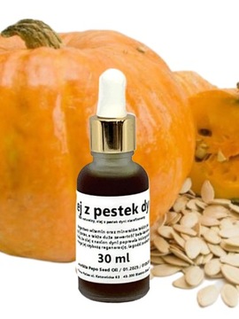 OLEJ Z PESTEK DYNI NIERAFINOWANY TŁOCZONY NA ZIMNO 30 ML