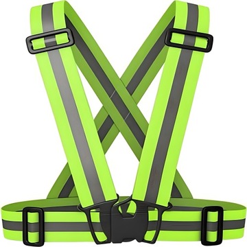 Светоотражающий ремень безопасности Велосипедный мотор Светоотражающий жилет ДОРОЖНЫЙ БЕГ СИЛЬНЫЙ