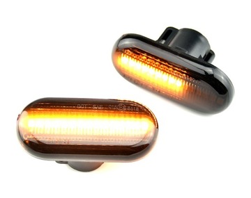 RENAULT SCENIC KIERUNKOWSKAZY LED DYNAMICZNE BLACK