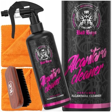 RR CUSTOMS RRC BAD BOYS ZESTAW CZYSZCZENIE ALCANTARA CLEANER