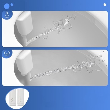 УЛЬТРАТОНКОЕ БИДЕ ДЛЯ ТУАЛЕТА С ДВОЙНОЙ НАСАДКОЙ, ПРАВОЕ УПРАВЛЕНИЕ