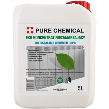 EKO PŁYN DO CHŁODNIC PŁYN CHŁODNICZY KONCENTRAT 5L