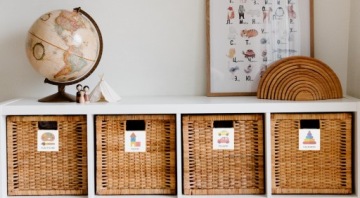 72 шт. игрушечные этикетки/наклейки для организации игрушек ИКЕА ТРУФАСТ.