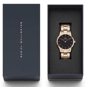 ZEGAREK MĘSKI DANIEL WELLINGTON Iconic Link Grey DW00100332 (zw003a)