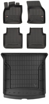 Set 3D gumové rohože Škoda Kodiaq od 2016- s bw