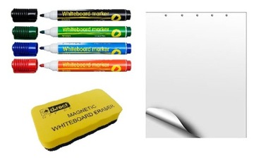 Магнитный МОБИЛЬНЫЙ ФЛИПЧАРТ 70х100 с ручками