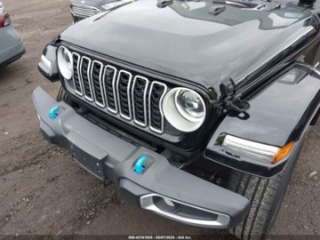 Jeep Wrangler IV 2024 Jeep Wrangler Jeep Wrangler Sahara 4XE od firmy ubezpieczeniowej 2.0 375KM, zdjęcie 8