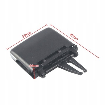 Задняя сторона автомобильного вентиляционного отверстия