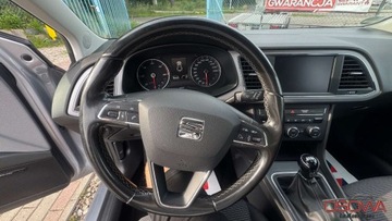 Seat Leon III ST Facelifting 1.6 TDI 115KM 2017 Seat Leon 1.6 tdi radar Navi kamera ledy full serwis 1 wl jak nowy 1.rok g, zdjęcie 25
