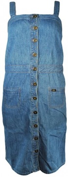 LEE sukienka BLUE jeans denim HEROSA DRESS _ 38 S