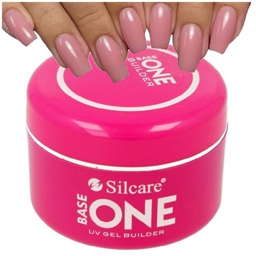 Silcare Base One Nail Building Gel УФ-гель камуфляж COVER 50 г