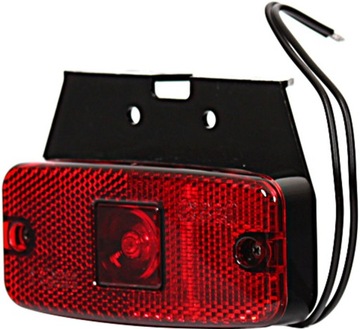 LAMPA OBRYSOWA CZEWONA OBRYSÓWKA LED LAWETA TIR