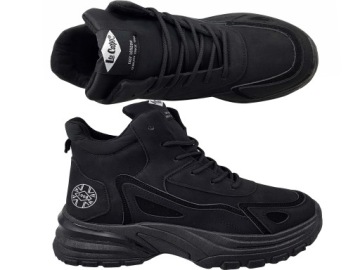 LEE COOPER ЖЕНСКИЕ ТУФЛИ-ТРЭП, РАБОЧИЕ, ЧЕРНЫЕ