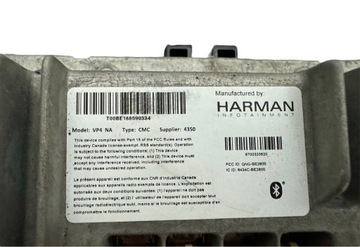 JEEP CHEROKEE МОНИТОР/ДИСПЛЕЙ/ЭКРАН 6434CBE2800 Европа