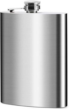 Фляга из нержавеющей стали емкостью 207 мл.