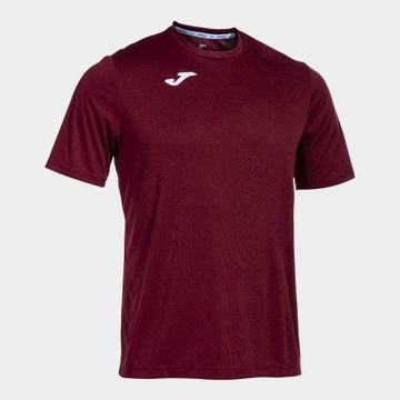 Koszulka JOMA Combi 100052.671 bordowy krótki rękaw r. XL