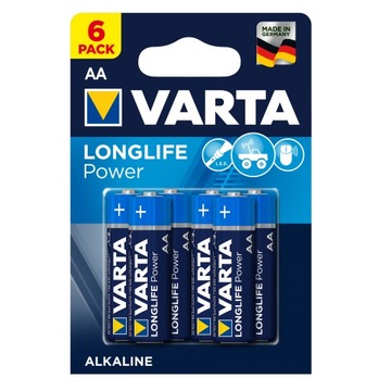 bateria Varta Longlife Power AA - 6 szt. LR6