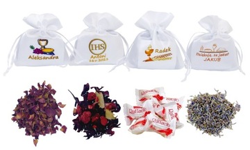 Подарочный пакетик для гостей, Святое Причастие + ИМЯ